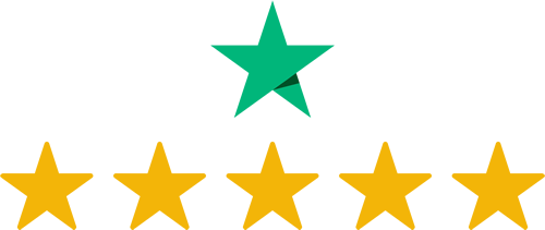 5 star rated on Trustpilot