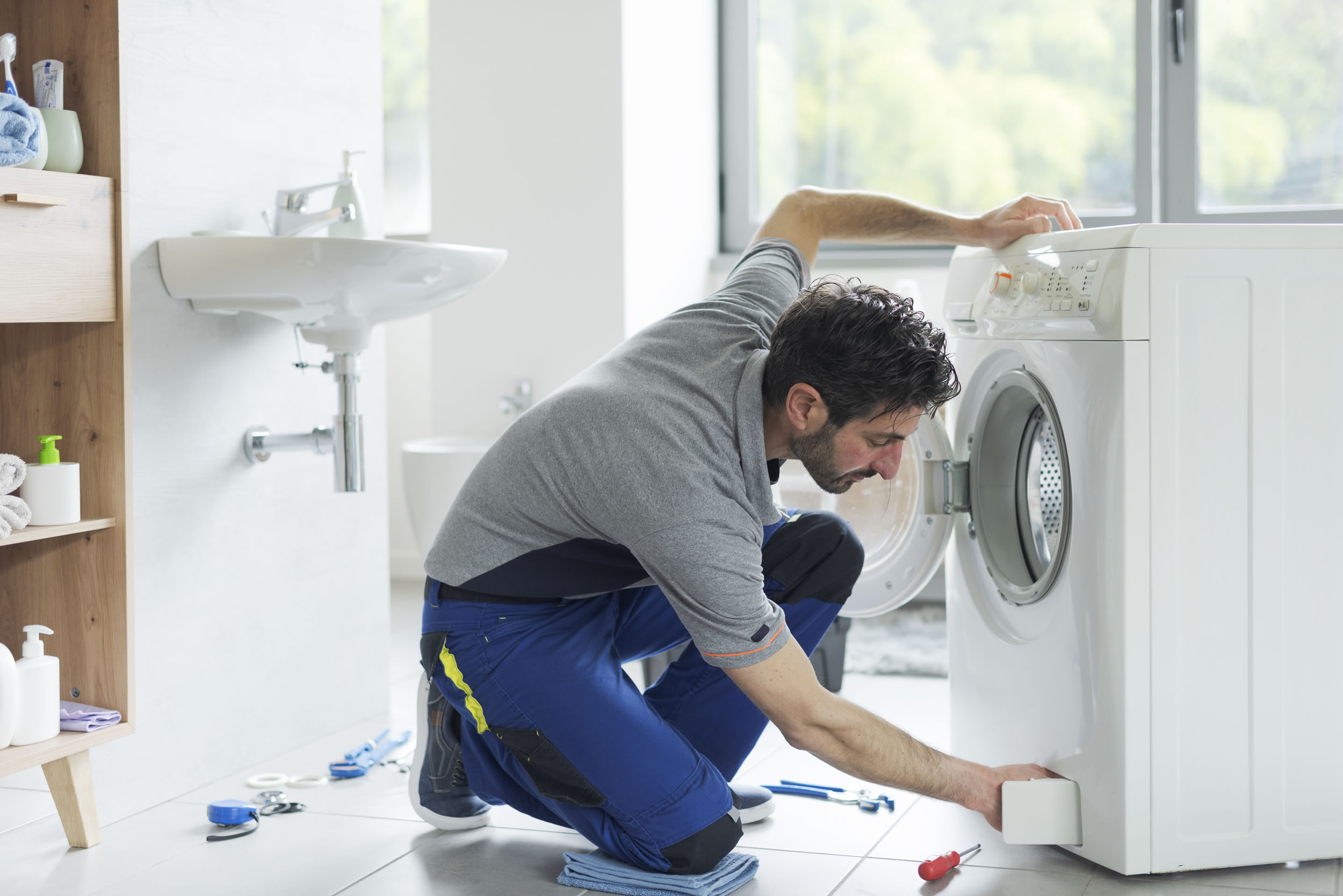 Washing machine install