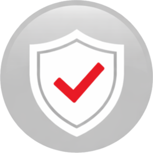 Shield with checkmark icon representing trusted local services